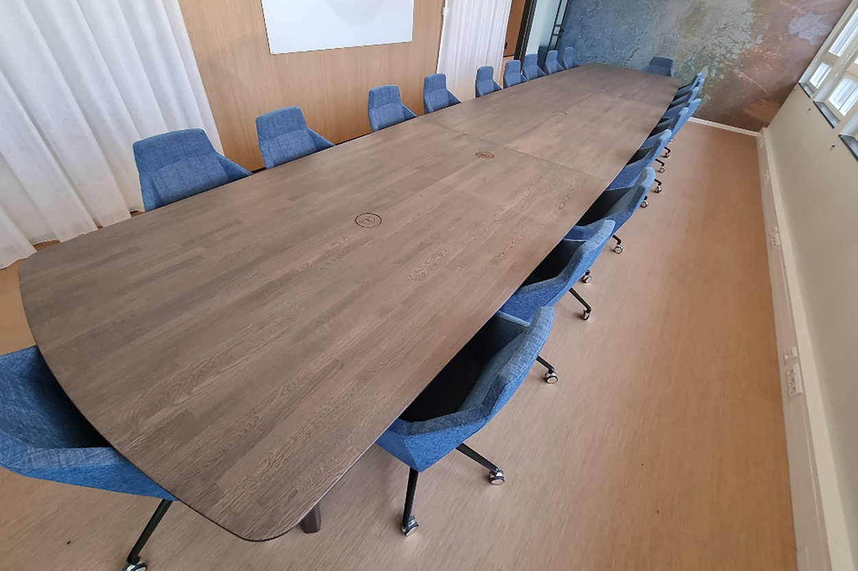 barrel ovale boardroomtafel