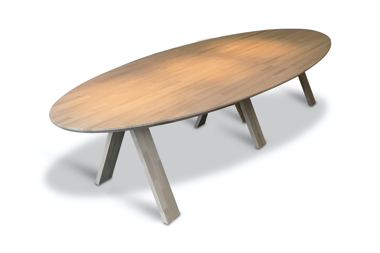 duurzame ovale tafel